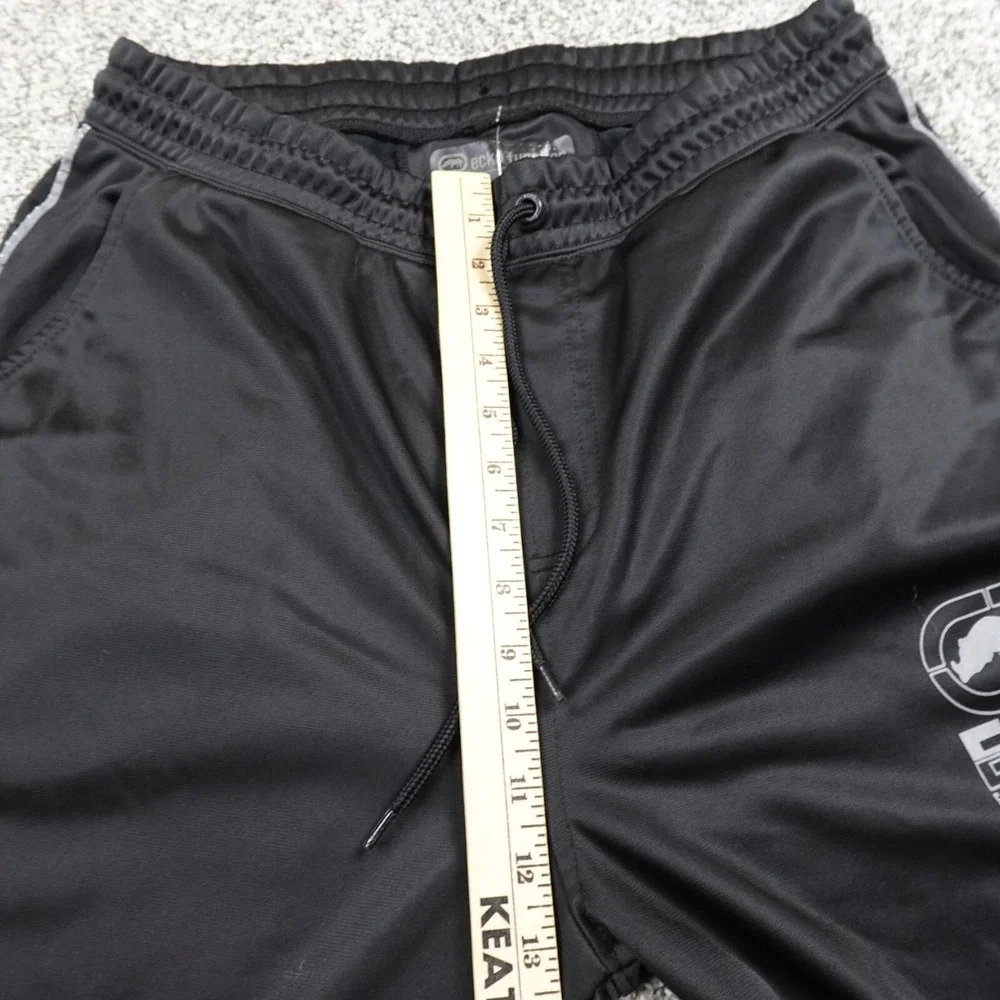 Ecko Unltd‎ Pants Mens Large Black Jogger Drawstring Sweatpants Skate Grunge Y2K